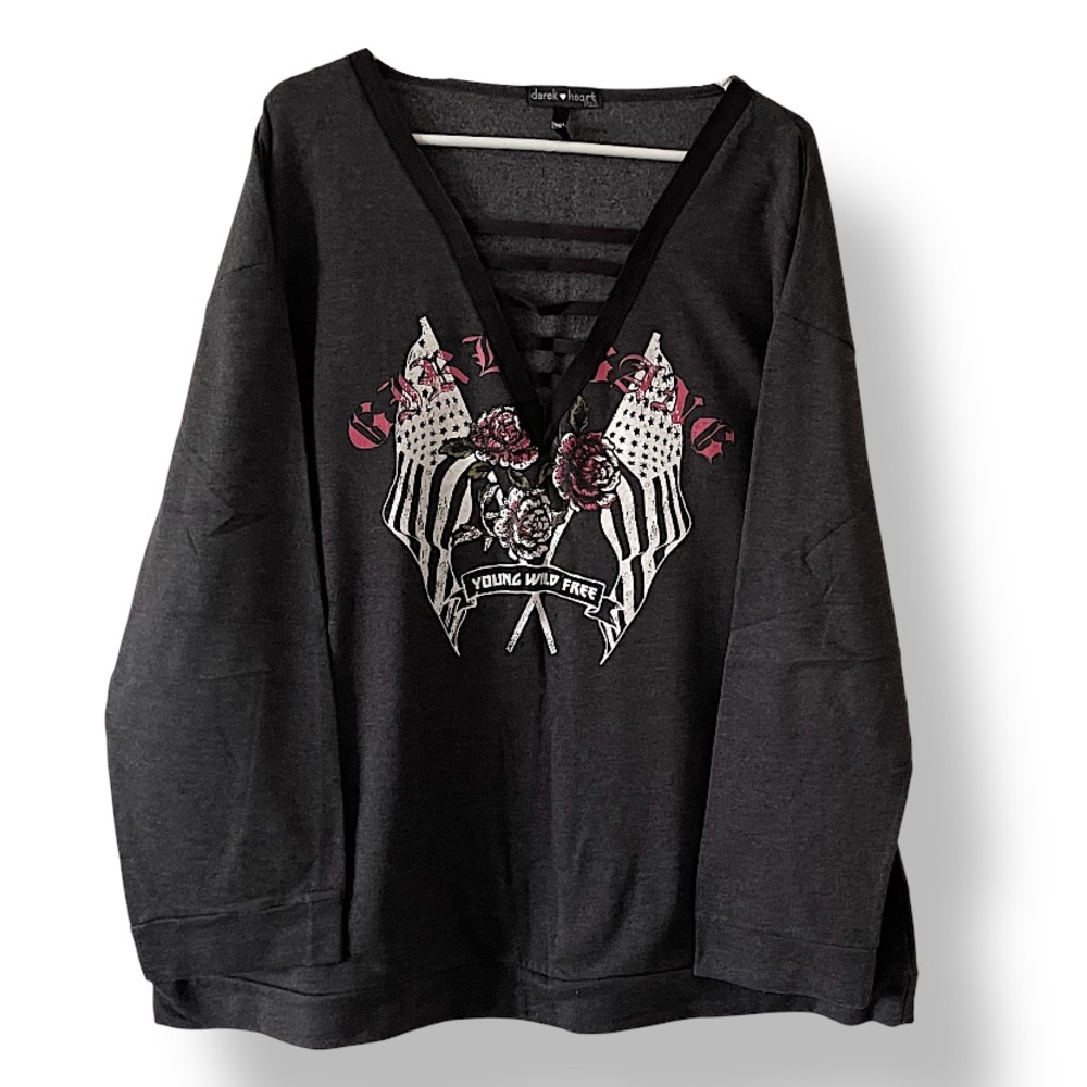 🥀 3X V-Neck Sweater